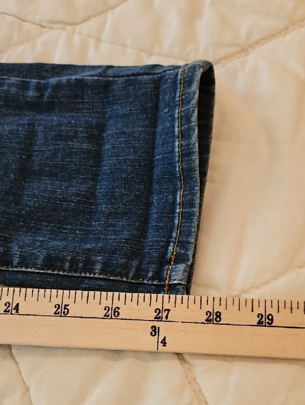 JustBlack Distressed Boyfriend Straight Leg Jeans - Size 26 - Picture 6 of 8